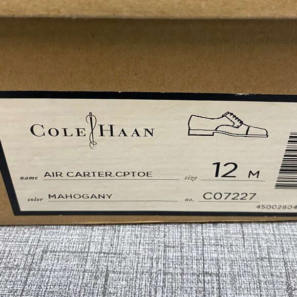 Cole Haan Air Carter (Mahogany) Men Cap Toe Shoes main image 10